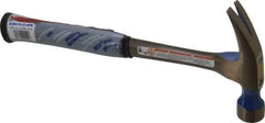 Vaughan Bushnell - 1 Lb Head, Straight Rip Claw Framing Hammer - 13" OAL, Steel Head, Steel Handle with Grip - Eagle Tool & Supply