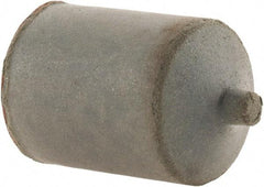 Cratex - 7/8" Max Diam x 1-1/4" Long, Cone, Rubberized Point - Very Fine Grade, Silicon Carbide, 1/4" Arbor Hole, Unmounted - Eagle Tool & Supply