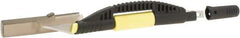 Excel - 6" OAL Carbon Steel Hobby Knife with 3 Blades - #11 Classic Fine Point Blade, 0.017" Blade Length, 1-9/16" Blade Length, Plastic Handle - Eagle Tool & Supply