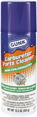 Gunk - Nonchlorinated Carburetor & Parts Cleaner - 15 oz Aerosol Can - Eagle Tool & Supply