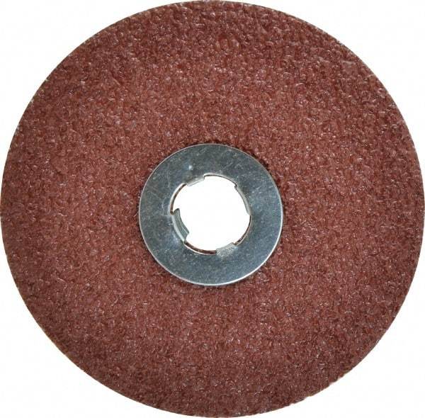 3M - 5" Diam 36+ Grit Fiber Disc - Very Coarse Grade, Ceramic, 12,000 Max RPM, Series 982C - Eagle Tool & Supply