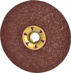 3M - 4-1/2" Diam 36+ Grit Fiber Disc - Very Coarse Grade, Ceramic, 13,300 Max RPM, Series 982C - Eagle Tool & Supply