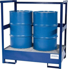 Denios - Mobile Spill Containment Type: Stackable Transport Pallet Number of Drums: 2 - Eagle Tool & Supply