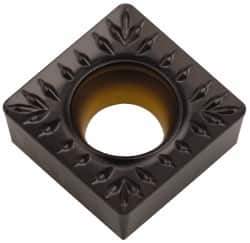 Kennametal - SCMT432 MP Grade KCP25 Carbide Turning Insert - TiCN/Al2O3 Finish, 90° Square, 1/2" Inscr Circle, 3/16" Thick, 1/32" Corner Radius - Eagle Tool & Supply