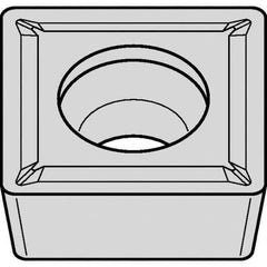 Kennametal - SCMT431 LF Grade KCM25B Carbide Turning Insert - TiOCN Finish, 90° Square, 1/2" Inscr Circle, 3/16" Thick, 1/64" Corner Radius - Eagle Tool & Supply