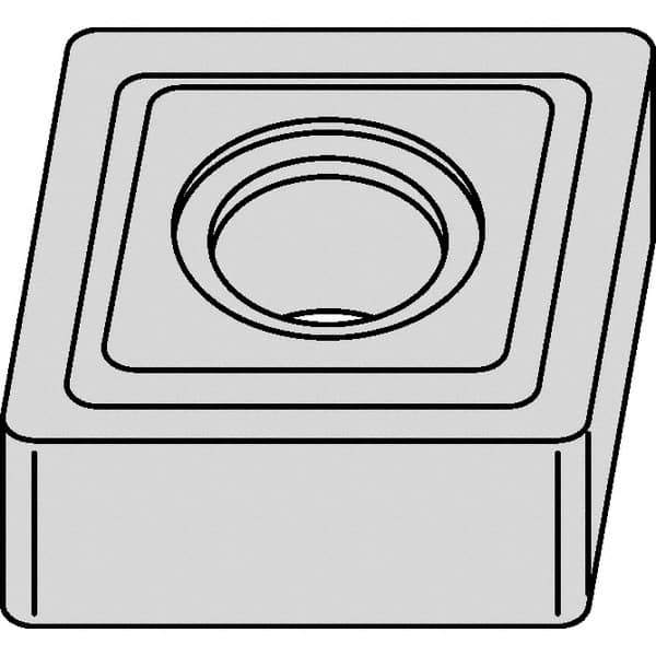 Kennametal - CNMG643 Grade KCP25 Carbide Turning Insert - TiCN/Al2O3 Finish, 80° Diamond, 3/4" Inscr Circle, 1/4" Thick, 3/64" Corner Radius - Eagle Tool & Supply