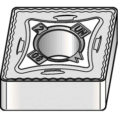 Kennametal - CNMG431 UN Grade KCK20B Carbide Turning Insert - TiOCN Finish, 80° Diamond, 1/2" Inscr Circle, 3/16" Thick, 1/64" Corner Radius - Eagle Tool & Supply