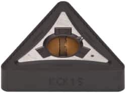 Kennametal - TNMG433 UN Grade KCK15 Carbide Turning Insert - TiCN/Al2O3 Finish, 60° Triangle, 1/2" Inscr Circle, 3/16" Thick, 3/64" Corner Radius - Eagle Tool & Supply