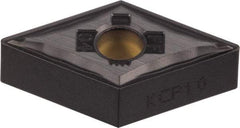 Kennametal - DNMG441 MP Grade KCM25 Carbide Turning Insert - TiN/TiCN/Al2O3 Finish, 55° Diamond, 1/2" Inscr Circle, 1/4" Thick, 1/64" Corner Radius - Eagle Tool & Supply