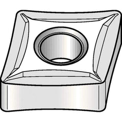Kennametal - CNMP432 K Grade KCP25B Carbide Turning Insert - TiOCN Finish, 80° Diamond, 1/2" Inscr Circle, 3/16" Thick, 1/32" Corner Radius - Eagle Tool & Supply