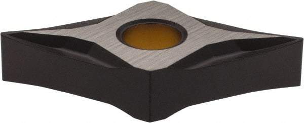 Kennametal - DNMP431 K Grade KCP25 Carbide Turning Insert - TiCN/Al2O3 Finish, 55° Diamond, 1/2" Inscr Circle, 3/16" Thick, 1/64" Corner Radius - Eagle Tool & Supply