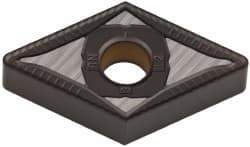 Kennametal - DNMG543 RN Grade KCP25 Carbide Turning Insert - TiCN/Al2O3 Finish, 55° Diamond, 5/8" Inscr Circle, 1/4" Thick, 3/64" Corner Radius - Eagle Tool & Supply