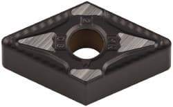 Kennametal - DNMG332 MN Grade KCP30 Carbide Turning Insert - TiN/TiCN/Al2O3 Finish, 55° Diamond, 3/8" Inscr Circle, 3/16" Thick, 1/32" Corner Radius - Eagle Tool & Supply