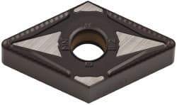 Kennametal - DNMG543 MN Grade KCP30 Carbide Turning Insert - TiN/TiCN/Al2O3 Finish, 55° Diamond, 5/8" Inscr Circle, 1/4" Thick, 3/64" Corner Radius - Eagle Tool & Supply