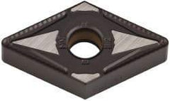 Kennametal - DNMG543 MN Grade KCP30 Carbide Turning Insert - TiN/TiCN/Al2O3 Finish, 55° Diamond, 5/8" Inscr Circle, 1/4" Thick, 3/64" Corner Radius - Eagle Tool & Supply