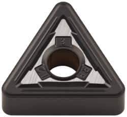 Kennametal - TNMG333 RP Grade KCK20 Carbide Turning Insert - TiCN/Al2O3 Finish, 60° Triangle, 3/8" Inscr Circle, 3/16" Thick, 3/64" Corner Radius - Eagle Tool & Supply