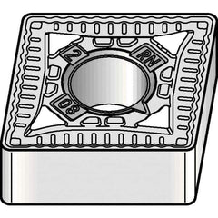 Kennametal - CNMG642 RN Grade KCP40 Carbide Turning Insert - TiN/TiCN/Al2O3 Finish, 80° Diamond, 3/4" Inscr Circle, 1/4" Thick, 1/32" Corner Radius - Eagle Tool & Supply