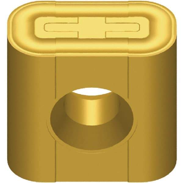 Kennametal - LNUX191940 RH Grade KCP10 Carbide Turning Insert - TiCN/Al2O3 Finish, 90° Rectangle, 3/4" Thick, 5/32" Corner Radius - Eagle Tool & Supply