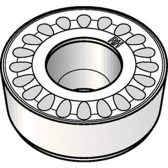 Kennametal - RCMT2006M0 RH Grade KCP25 Carbide Turning Insert - TiCN/Al2O3 Finish, Round, 20mm Inscr Circle, 1/4" Thick - Eagle Tool & Supply