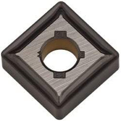 Kennametal - SNMG643 MP Grade KCM15 Carbide Turning Insert - TiCN/Al2O3 Finish, 90° Square, 3/4" Inscr Circle, 1/4" Thick, 3/64" Corner Radius - Eagle Tool & Supply