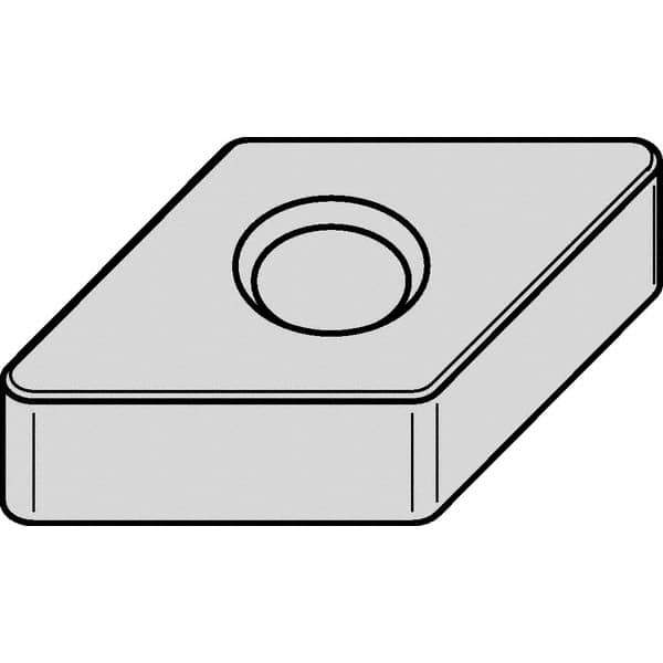 Kennametal - DNGA432 Grade KY4300 Ceramic Turning Insert - Uncoated, 55° Diamond, 1/2" Inscr Circle, 3/16" Thick, 1/32" Corner Radius - Eagle Tool & Supply