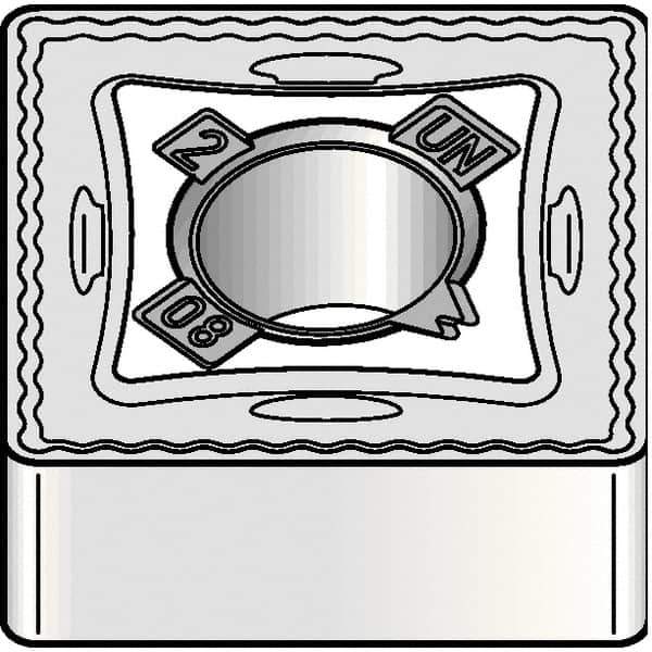 Kennametal - SNMG433 UN Grade KCK05B Carbide Turning Insert - TiOCN Finish, 90° Square, 1/2" Inscr Circle, 3/16" Thick, 3/64" Corner Radius - Eagle Tool & Supply