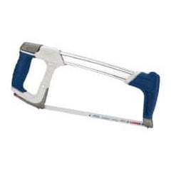 Lenox - 12" Hacksaw Frame - 4-7/8" Throat Depth, Rubber Grip Handle, Contoured Ergonomic Design Handle with Rubber Grip - Eagle Tool & Supply