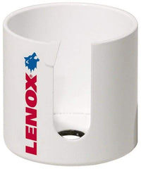 Lenox - 4" Diam, 2" Cutting Depth, Hole Saw - Bi-Metal Saw, Toothed Edge - Eagle Tool & Supply