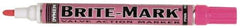 Dykem - Pink Oil-Based Paint Marker - Medium Tip, Oil Based - Eagle Tool & Supply