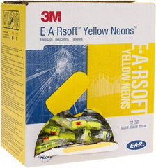 3M - Disposable, Uncorded, 33 dB Earplugs - Yellow, 200 Pairs - Eagle Tool & Supply