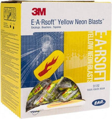 3M - Disposable, Uncorded, 33 dB Earplugs - Yellow, 200 Pairs - Eagle Tool & Supply