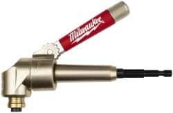 Milwaukee Tool - Power Drill Right Angle Drive Attachment - For 1/4" Hex Drills - Eagle Tool & Supply