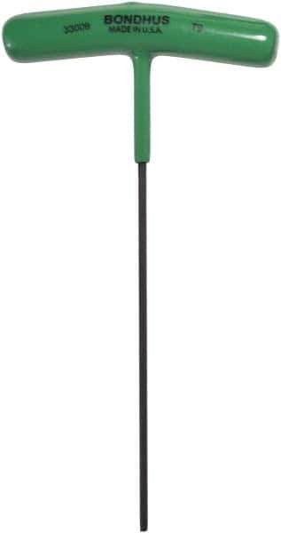 Bondhus - T9 Standard Torx Key - T-Handle Cushion Grip, Protanium High Torque Steel - Eagle Tool & Supply