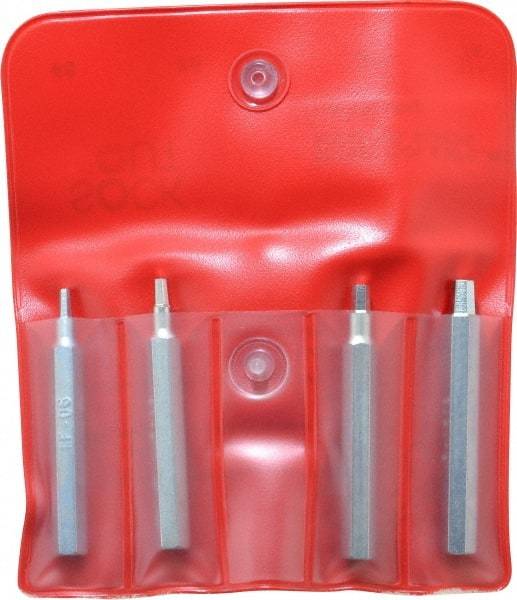 Sock It Out - Flat Head Cap Screw Extractor Set - #6 to 1/4 Size Range - Eagle Tool & Supply