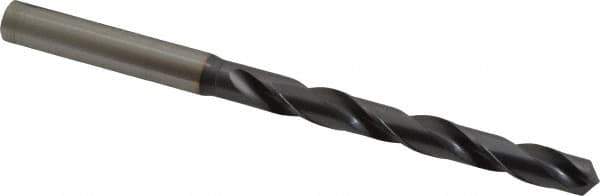OSG - 9/32" 130° Powdered Metal Jobber Drill - V Finish, Right Hand Cut, Spiral Flute, Straight Shank, 113mm OAL, Standard Point - Eagle Tool & Supply