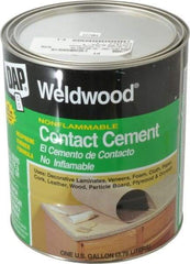 DAP - 128 Fluid Ounce Container, Tan, Can Polychloroprene Construction Adhesive - Service Temp from -40 to 180°F, 30 to 40 min Fixture Time, Indoor - Eagle Tool & Supply