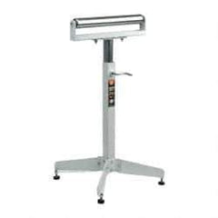 HTC - 16 Inch Long x 45-1/2 Inch High Heavy Duty Roller Support - 500 Lbs. Limit, with 1 and 1-3/8 Inch Wide Roller - Eagle Tool & Supply