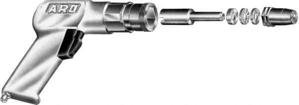 AVK - #10-24 to #10-32 Pneumatic Threaded Insert Tool - 1,500 Maximum RPM - Eagle Tool & Supply