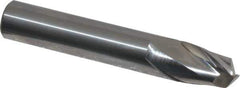 OSG - 1/2", 5/8" LOC, 1/2" Shank Diam, 3" OAL, 2 Flute, Solid Carbide Square End Mill - Single End, Uncoated, Spiral Flute, 30° Helix, Centercutting, Right Hand Cut, Right Hand Flute, Series 2021 - Eagle Tool & Supply