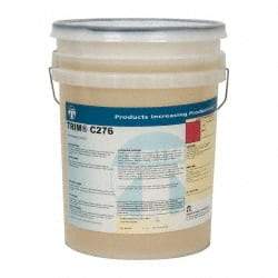 Master Fluid Solutions - Trim C276, 5 Gal Pail Cutting & Grinding Fluid - Synthetic, For Drilling, Reaming, Tapping, Turning - Eagle Tool & Supply