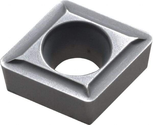 Kennametal - CCMT32.52 LF Grade K313 Carbide Turning Insert - Uncoated, 80° Diamond, 3/8" Inscr Circle, 5/32" Thick, 1/32" Corner Radius - Eagle Tool & Supply