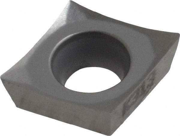 Kennametal - CPGT32.50.5 HP Grade K313 Carbide Turning Insert - Uncoated, 80° Diamond, 3/8" Inscr Circle, 5/32" Thick, 0.0079" Corner Radius - Eagle Tool & Supply