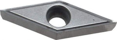 Kennametal - VBGT330.5 LF Grade K313 Carbide Turning Insert - Uncoated, 35° Diamond, 3/8" Inscr Circle, 3/16" Thick, 0.0079" Corner Radius - Eagle Tool & Supply