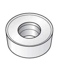 Kennametal - RCGT1204M0 HP Grade KC5010 Carbide Turning Insert - TiAlN Finish, Round, 12mm Inscr Circle, 3/16" Thick - Eagle Tool & Supply