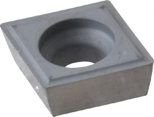 Kennametal - CPGM32.51 Grade K313 Carbide Turning Insert - Uncoated, 80° Diamond, 3/8" Inscr Circle, 5/32" Thick, 1/64" Corner Radius - Eagle Tool & Supply