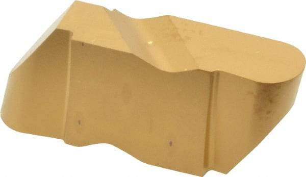 Kennametal - 4125NR Grade KC850, 6.35mm Cutting Width Carbide Grooving Insert - 6.35mm Max Depth of Cut, Right Hand, 3.18mm Corner Radius, TiC/TiCN/TiN Finish - Eagle Tool & Supply