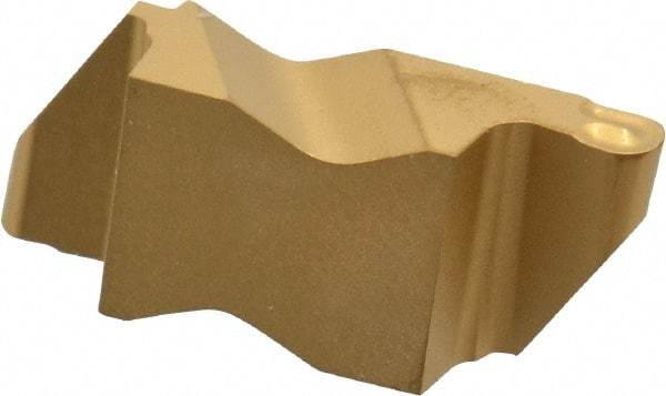 Kennametal - 3047NR K Grade KC850, 2.39mm Cutting Width Carbide Grooving Insert - 3.81mm Max Depth of Cut, Right Hand, 1.19mm Corner Radius, TiC/TiCN/TiN Finish - Eagle Tool & Supply