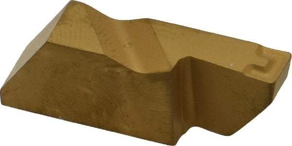 Kennametal - 4189NGD K Grade KC850, 4.8mm Cutting Width Carbide Grooving Insert - 9.53mm Max Depth of Cut, Right Hand, 0.57mm Corner Radius, TiC/TiCN/TiN Finish - Eagle Tool & Supply
