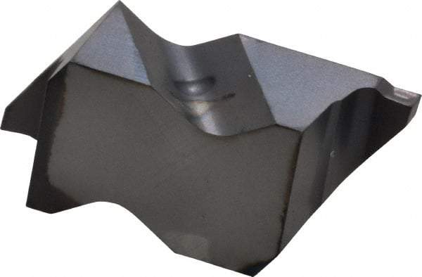 Kennametal - 2031NG K Grade KC5025, 0.79mm Cutting Width Carbide Grooving Insert - 1.27mm Max Depth of Cut, Right Hand, 0.09mm Corner Radius, TiAlN Finish - Eagle Tool & Supply