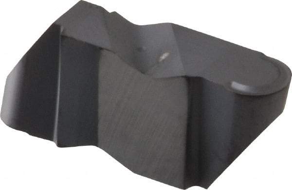 Kennametal - 4125NR K Grade KC5025, 6.35mm Cutting Width Carbide Grooving Insert - 6.35mm Max Depth of Cut, Right Hand, 3.18mm Corner Radius, TiAlN Finish - Eagle Tool & Supply